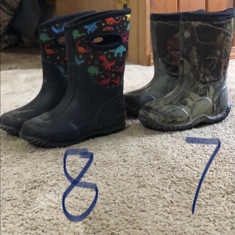 Toddler Rain Snow Boots Bundle